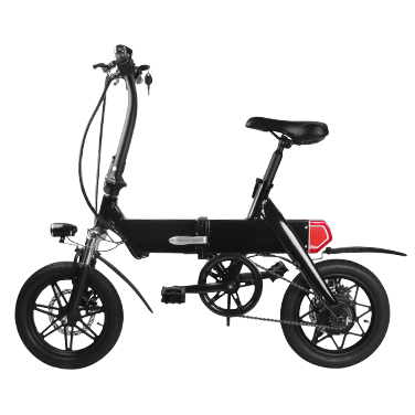 manke梦客 带尾灯 电动自行车 折叠车 电动车 自行车 折叠滑板车